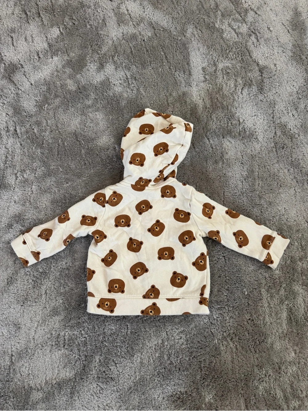 Old Navy Bear Logo Graphic Zip Hoodie